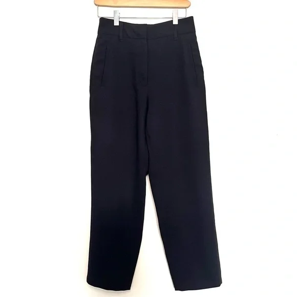 Wilfred Tie-Front Black Dress Pant Women’s Size 2 - Picture 2 of 8